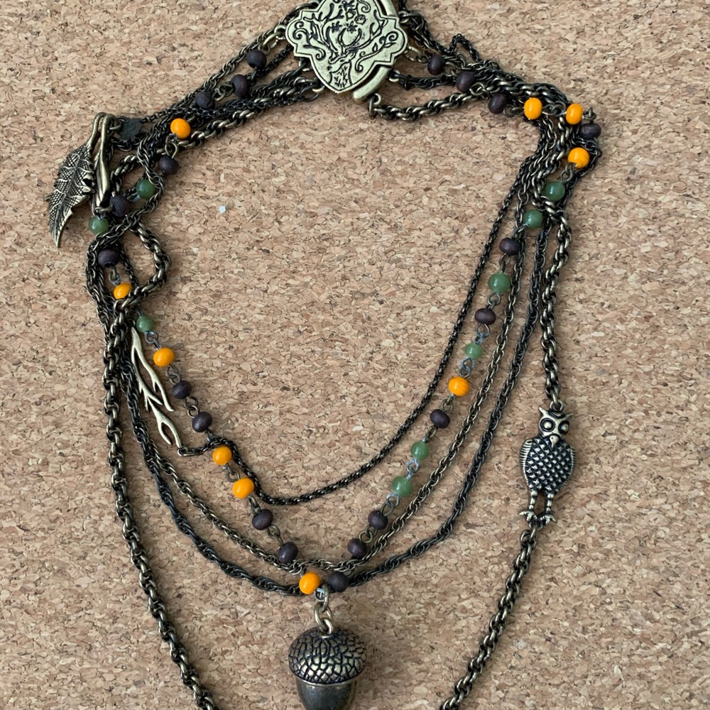 Lucky Brand ornate necklace